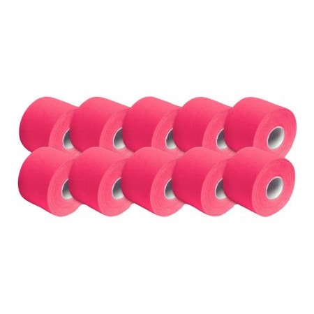 Fabrication Enterprises 3B Kinesiology Tape, 2" x 16.5 ft., Pink, Latex-Free, Case of 10 Rolls 25-3663-10